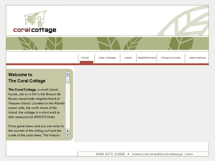 www.coralcottagerental.com