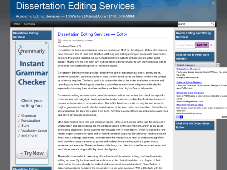 www.dissertationeditingservices.com
