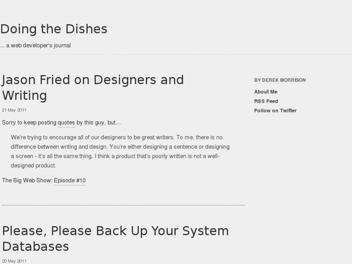 www.doingthedishes.com