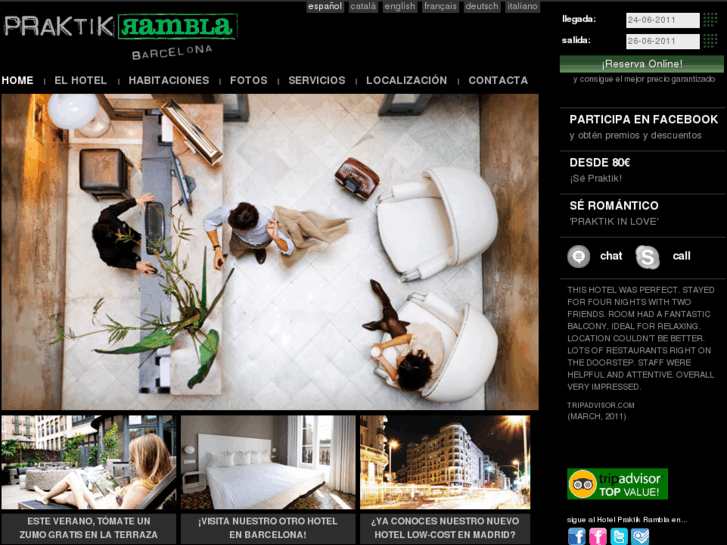 www.hotelpraktikrambla.com