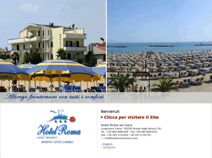 www.hotelromasulmare.com