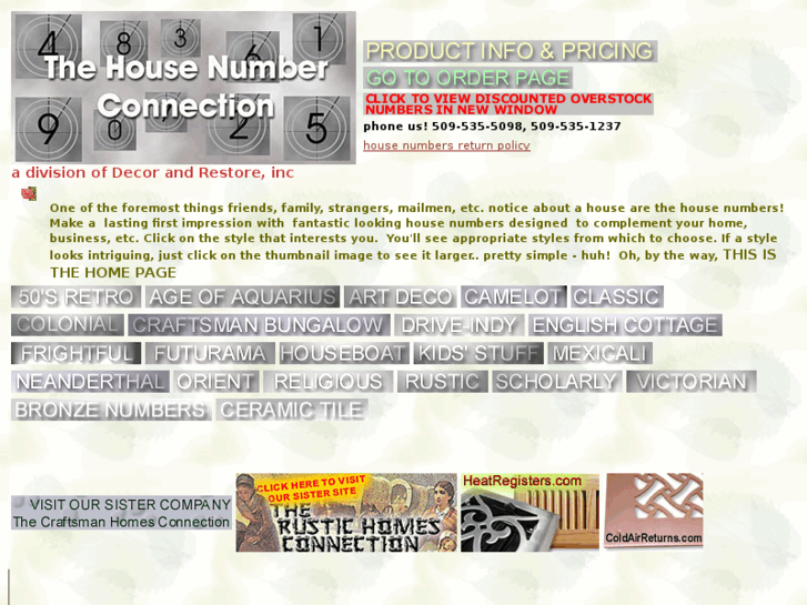 www.housenumberconnection.com