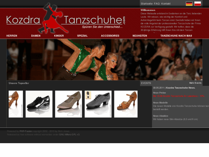 www.kozdra-tanzschuhe.com