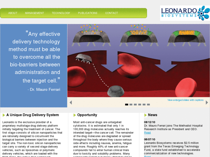 www.leonardobiosystems.com