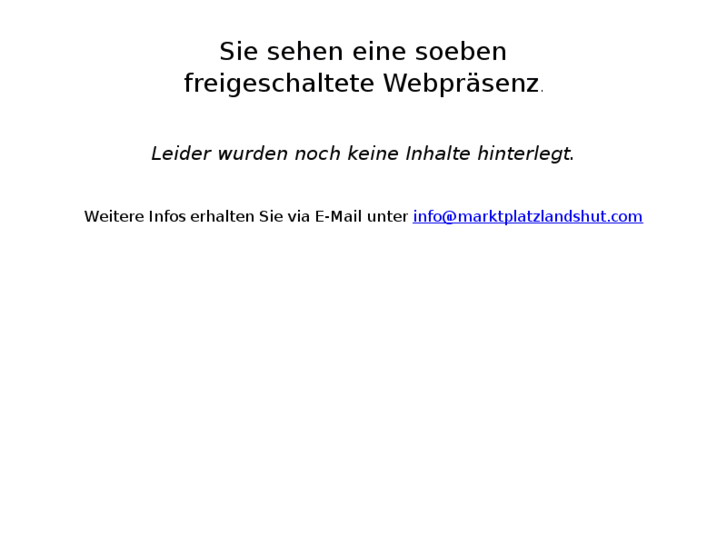 www.marktplatzlandshut.com