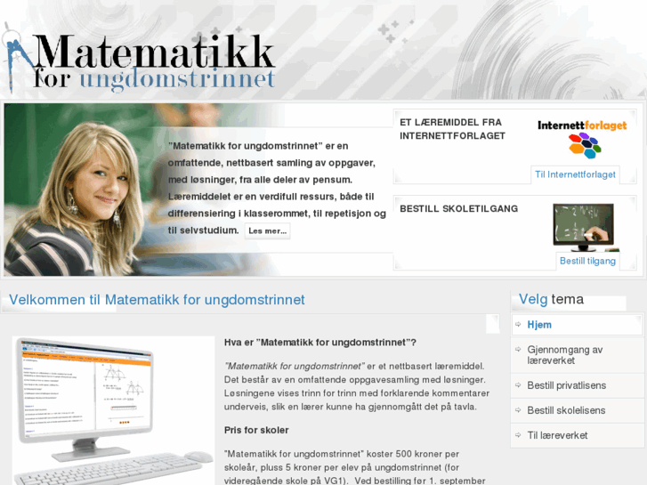 www.matematikk.info