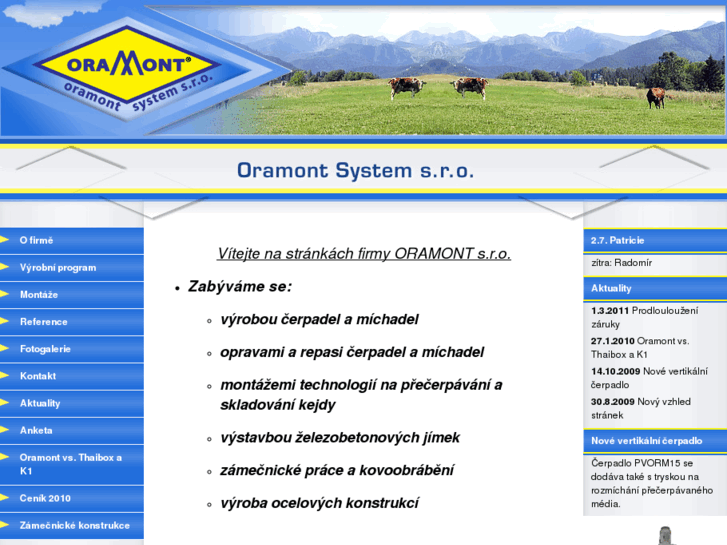 www.oramont.cz