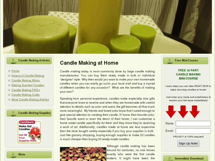 www.ourcandlemakingbasics.com