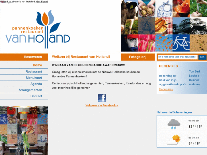 www.restaurantvanholland.nl