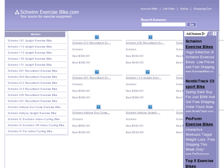 www.schwinnexercisebike.com