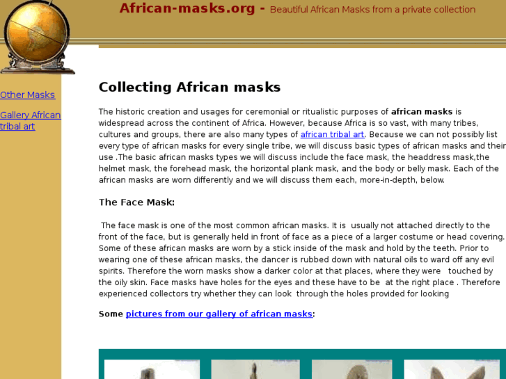 www.african-masks.org