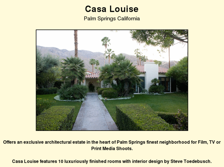 www.casalouisepalmsprings.com