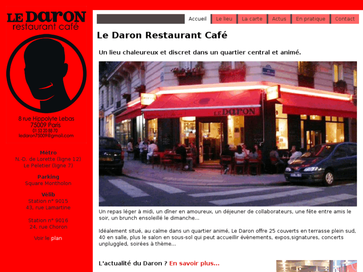 www.ledaron-restaurant.com