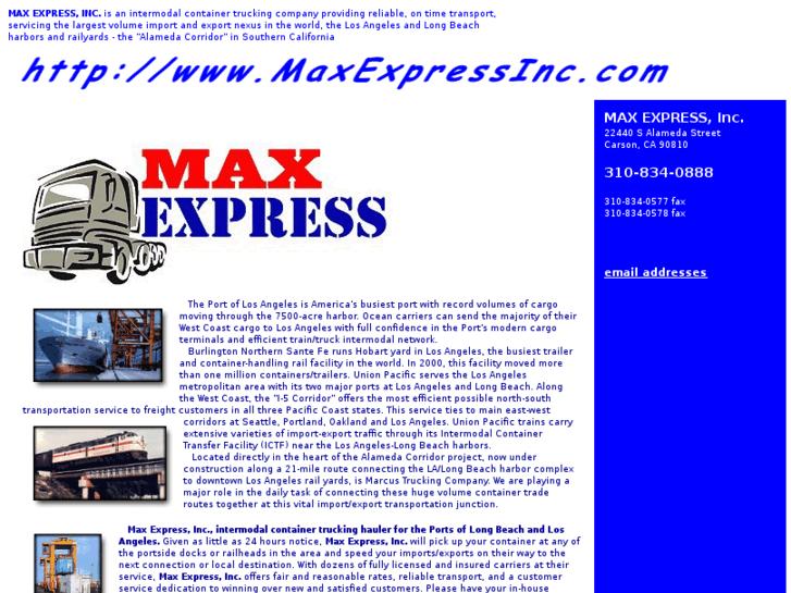 www.maxexpressinc.com