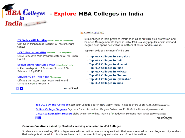 www.mbacollegesinindia.net