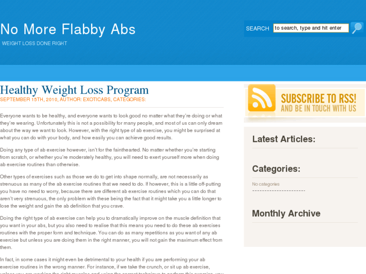 www.nomoreflabbyabs.com