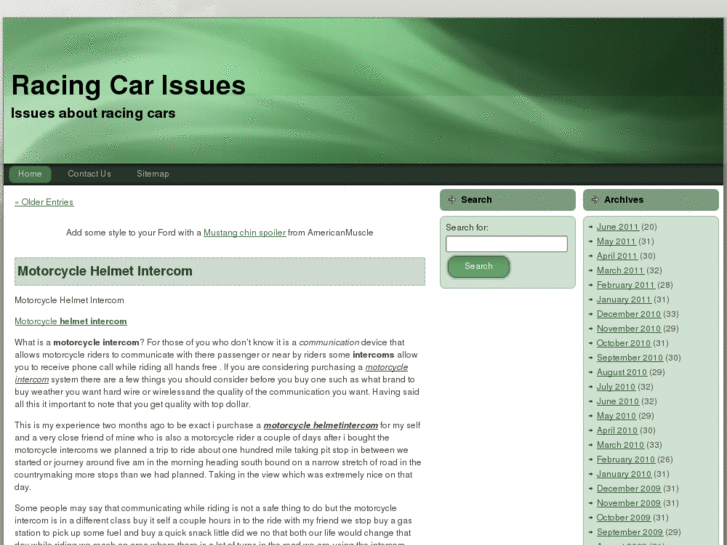 www.racingcarissues.com