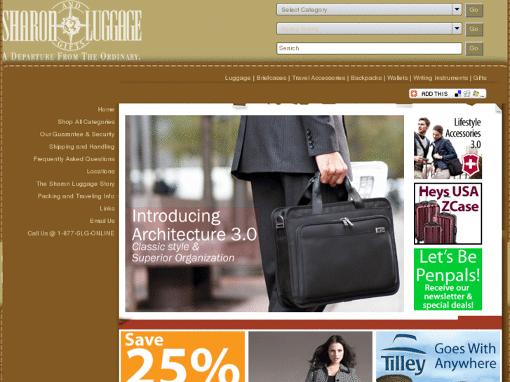 www.sharonluggage.com