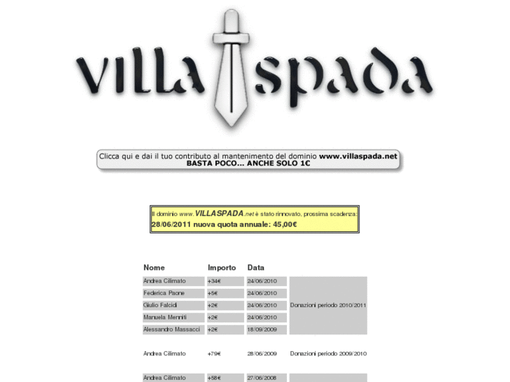 www.villaspada.net