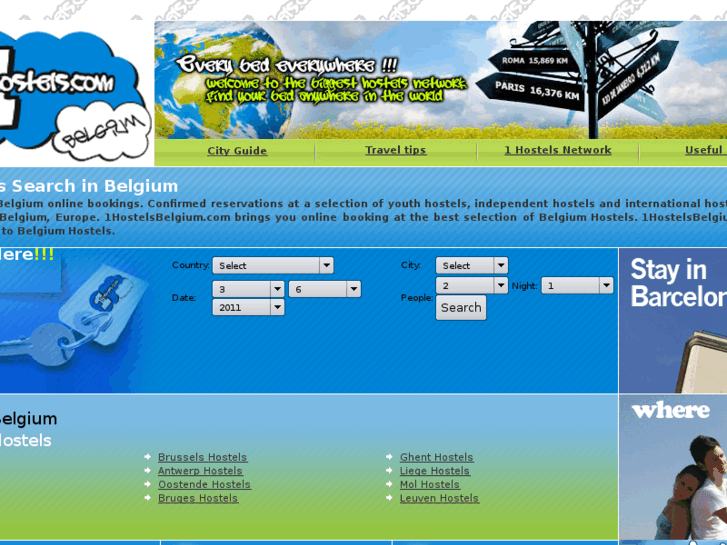 www.1hostelsbelgium.com