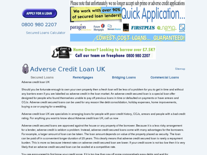 www.adversecredit-loan-uk.co.uk