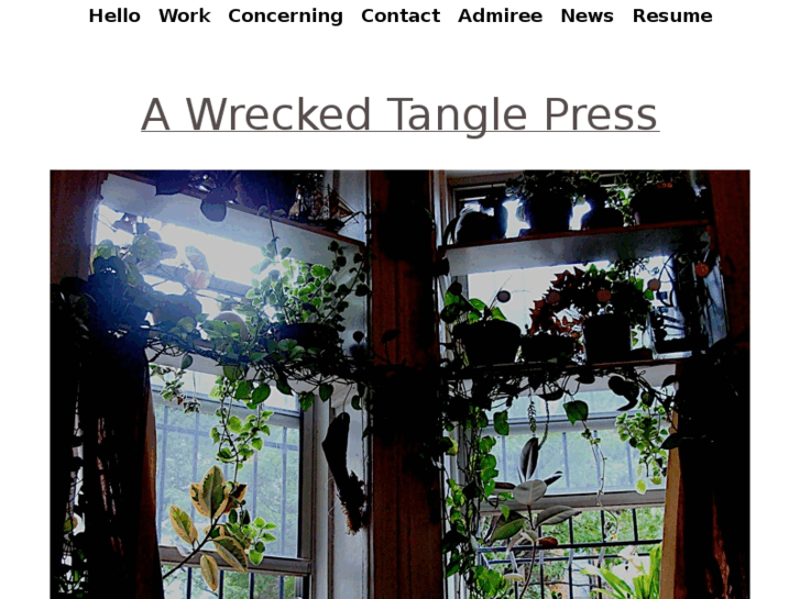 www.awreckedtanglepress.com