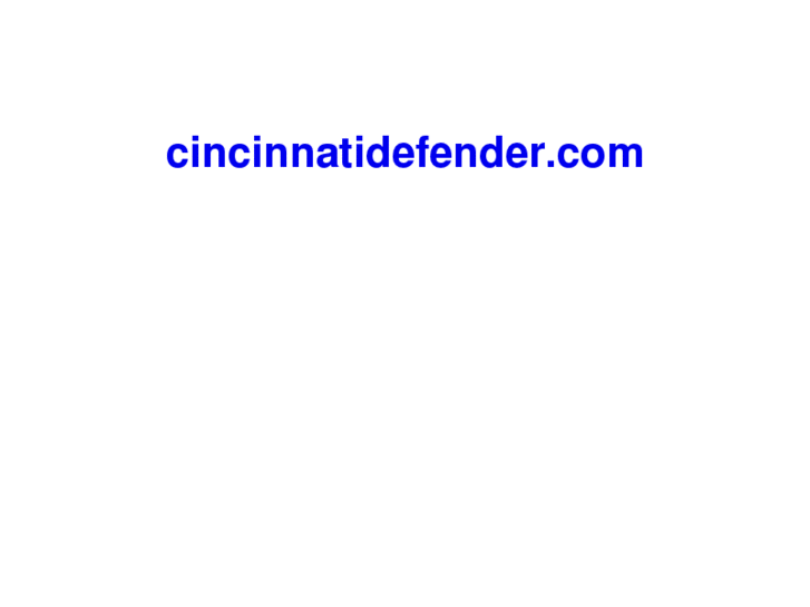 www.cincinnatidefender.com