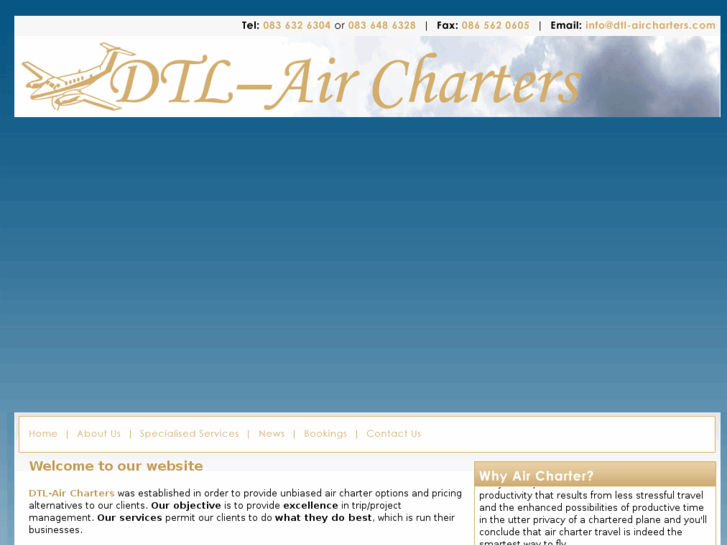 www.dtl-aircharters.com