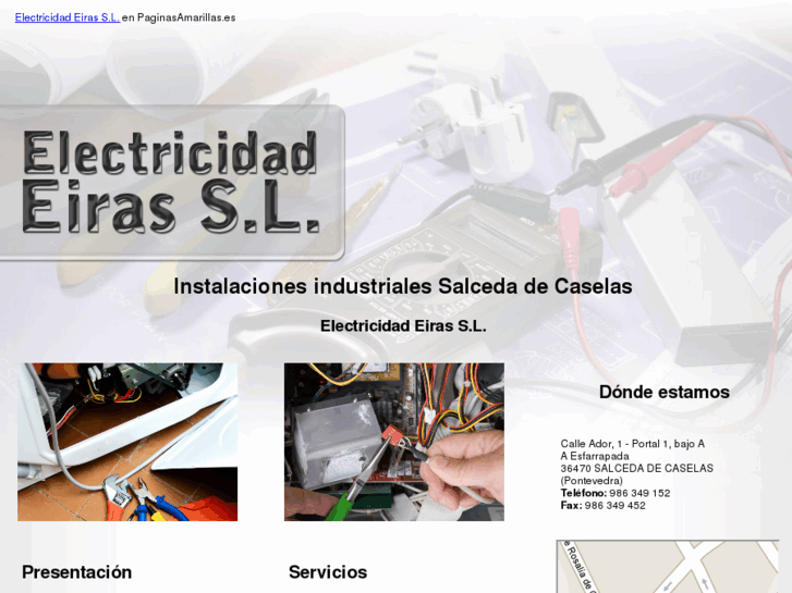 www.electricidadeiras.es