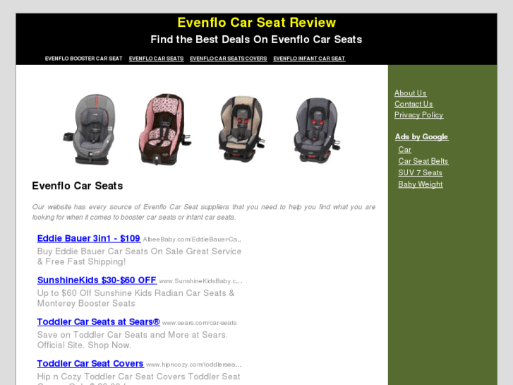 www.evenflocarseatsreview.com