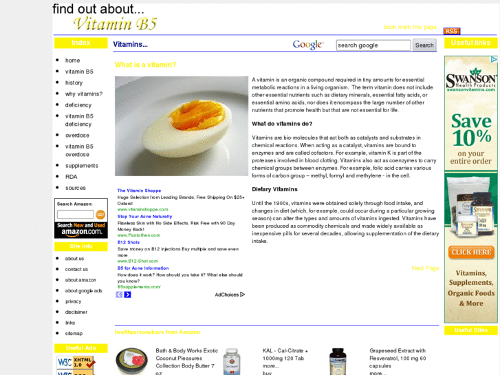 www.findoutaboutvitaminb5.com