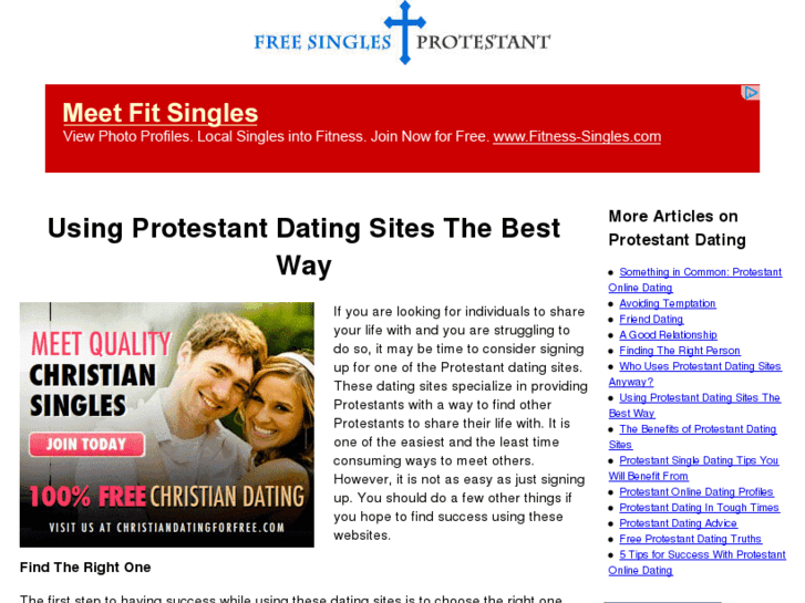 www.freesinglesprotestant.com