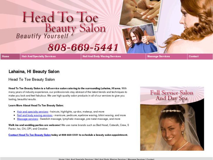 www.headtotoebeautysalonmaui.com