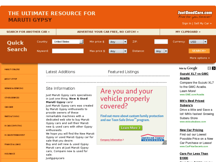 www.justgypsycars.com