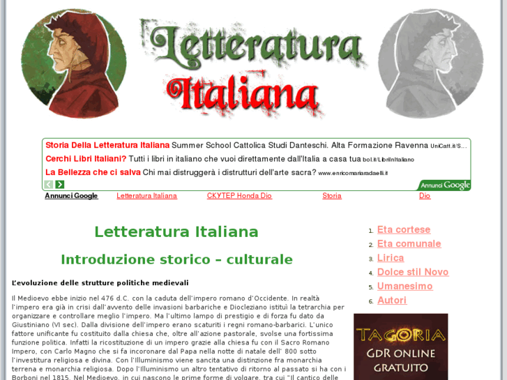 www.letteraturaitaliana.org