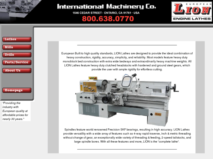 www.lionlathes.com