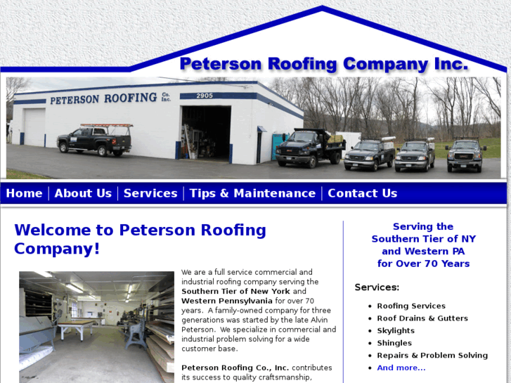 www.petersonroofingcoinc.com