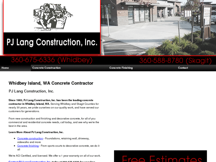 www.pjlangconstruction.com