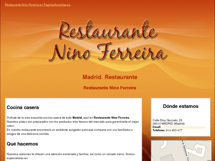 www.restauranteninoferreira.com