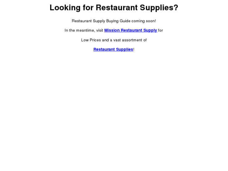 www.restaurantsupplybuyingguide.com