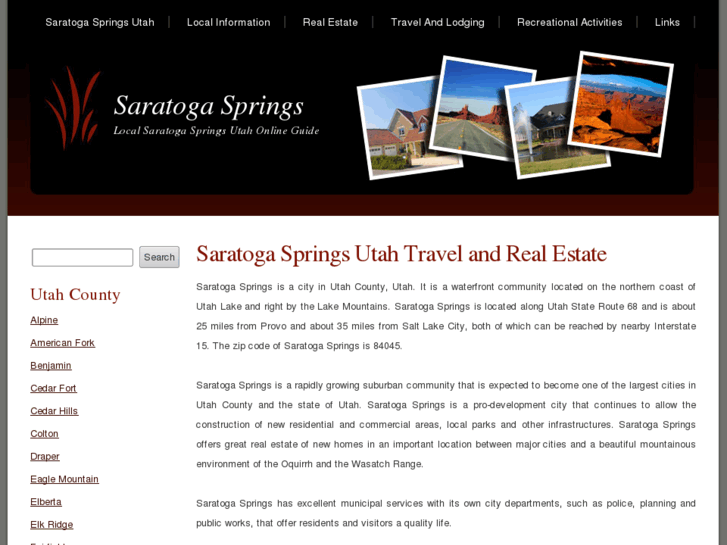 www.saratogaspringsutah.net