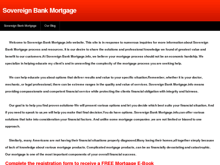 www.sovereignbankmortgage.info