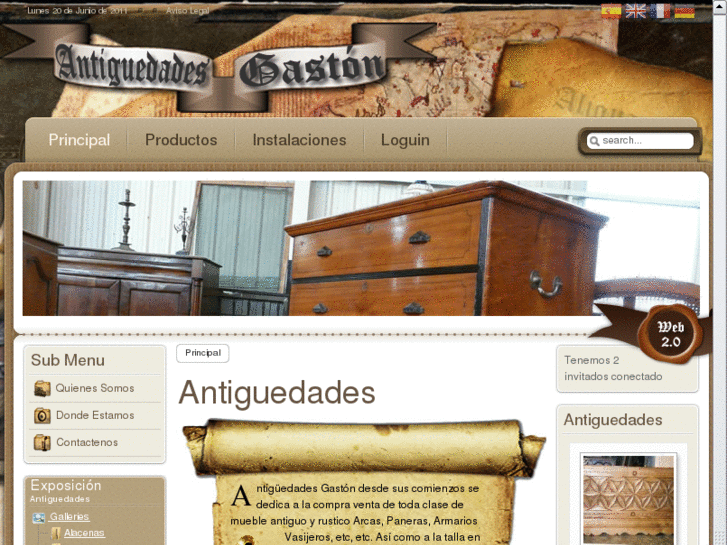 www.antiguedadesgaston.com