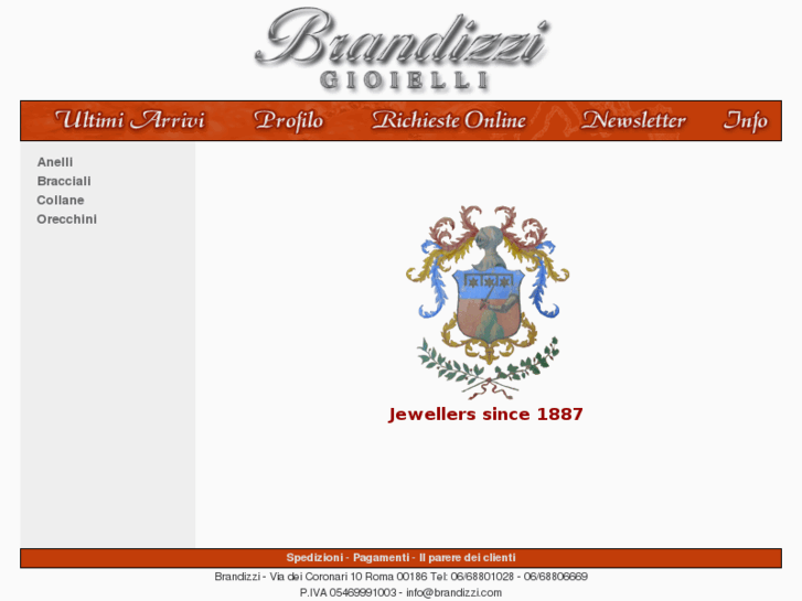 www.brandizzigioielli.com