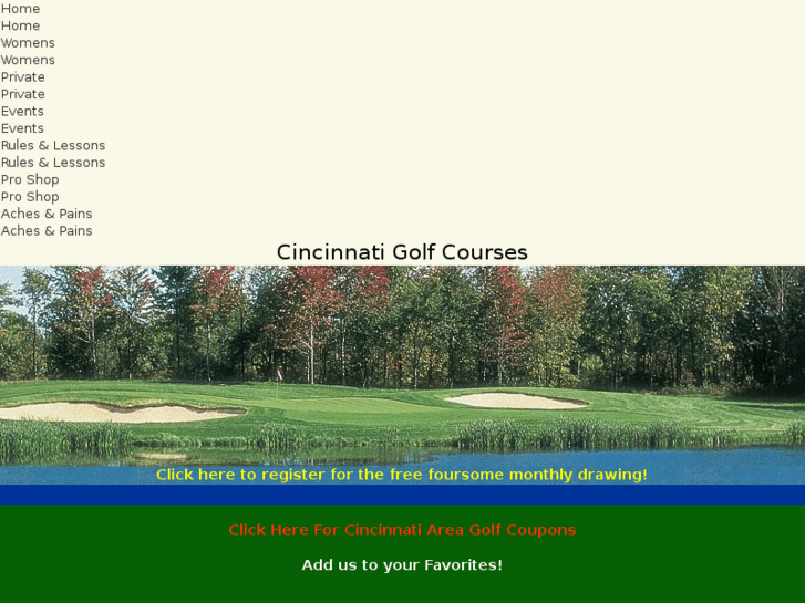 www.cincinnatigolfcourseguide.com