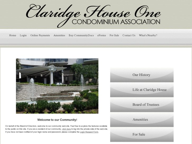 www.claridgehouseone.com