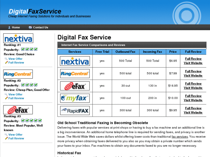 www.digitalfaxservice.net