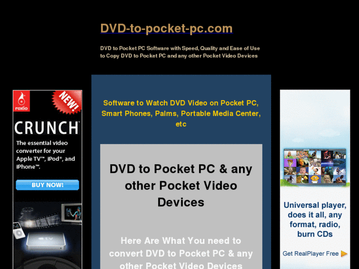 www.dvd-to-pocket-pc.com