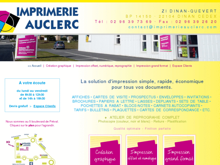 www.imprimerieauclerc.com