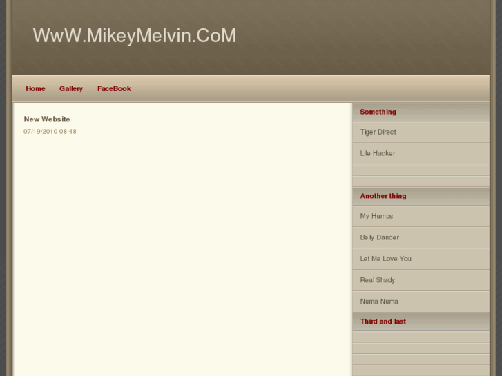 www.mikeymelvin.com
